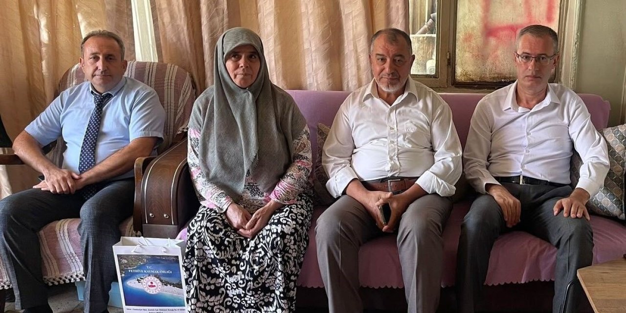 Kaymakam Ertaş, gazilerle bir araya geldi