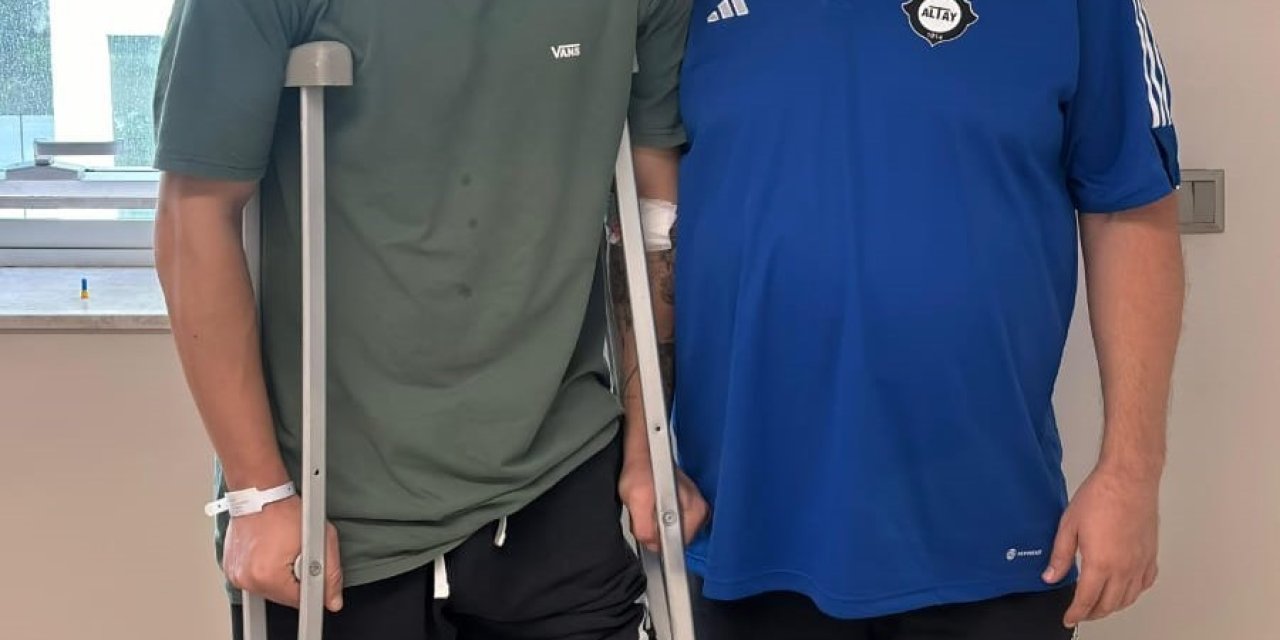 Altay’da Ali Solmaz, ameliyat oldu