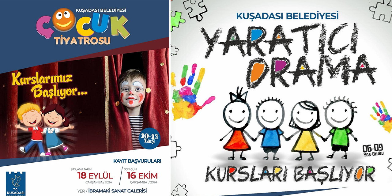 Kuşadası Belediye Tiyatrosu eğitimlerine başlıyor