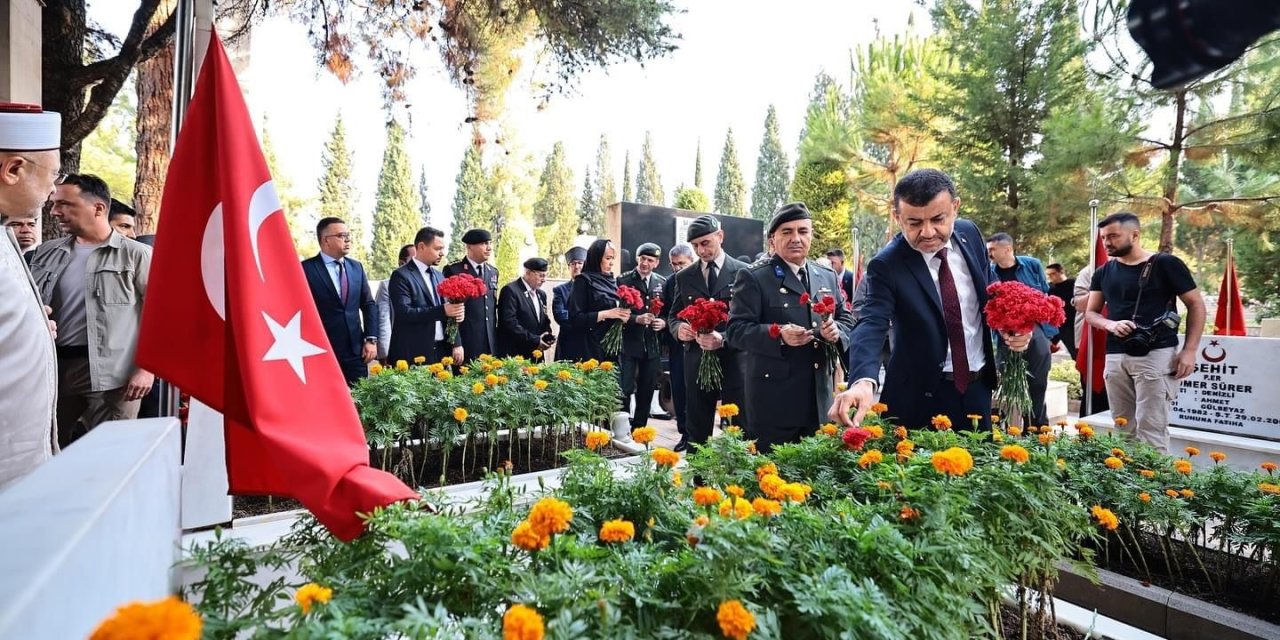 Denizli’de Gaziler Günü törenlerle kutlandı