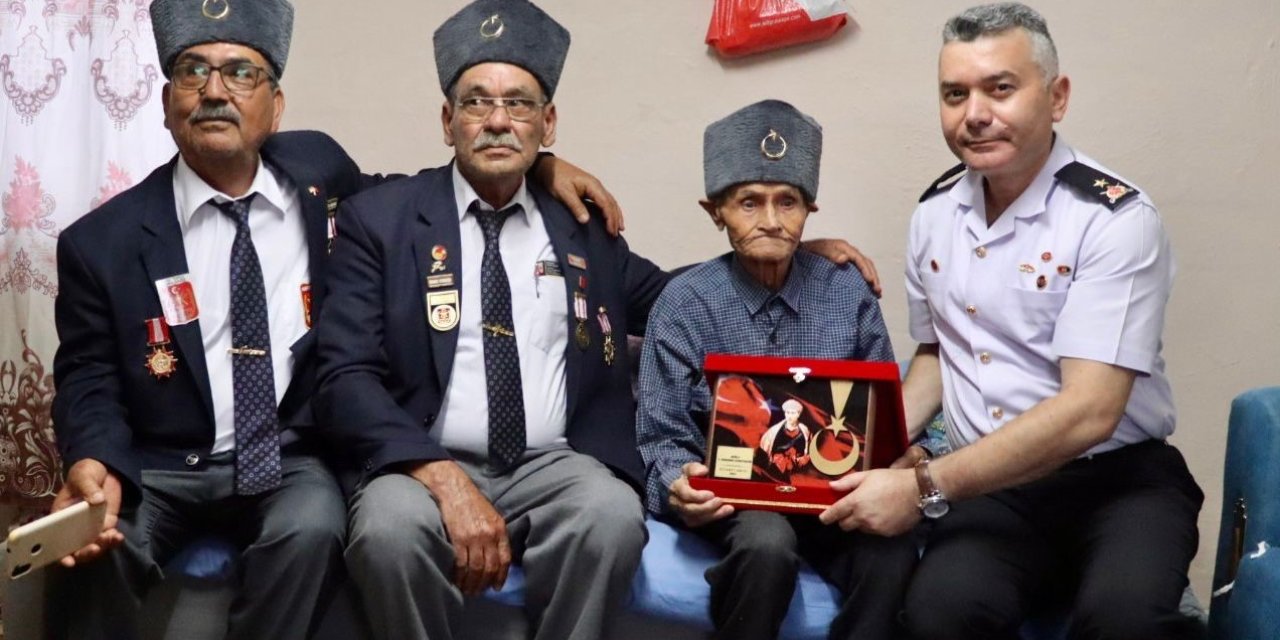 Jandarma, Kore gazisini Hasan Dede’yi unutmadı