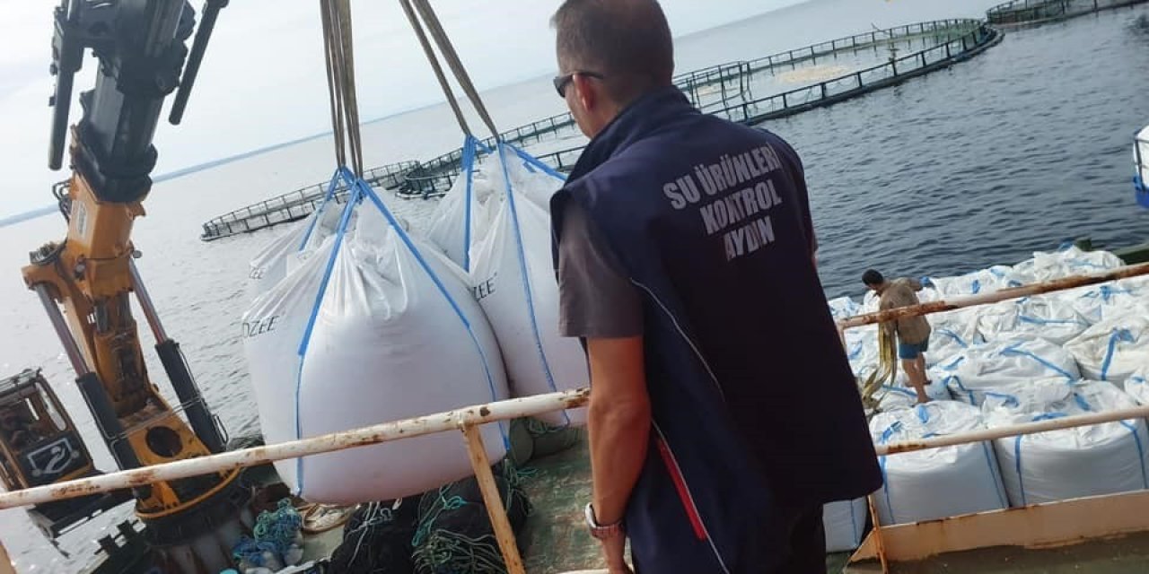 Didim’deki su ürünleri yetiştiriciliği denetim altında