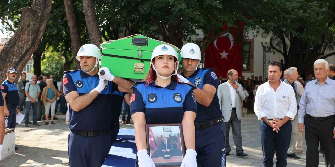 Muğla Büyükşehir Zabıta Daire Başkanı Gülen son yolculuğuna uğurlandı