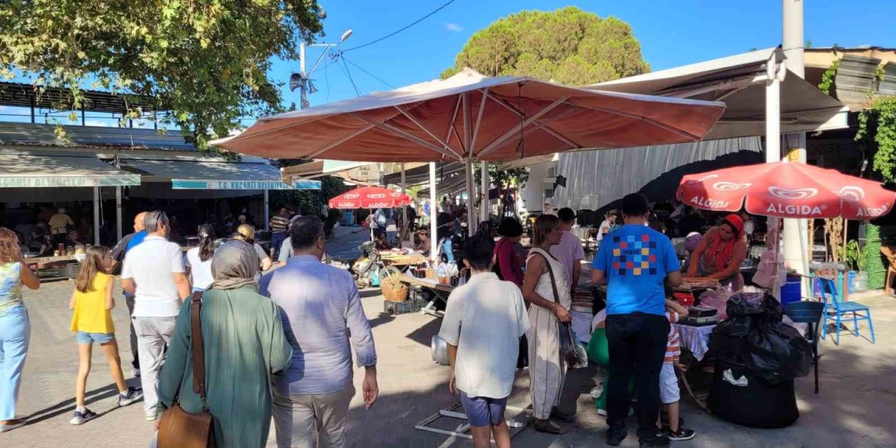 Çakırbeyli Pazarı vatandaşların uğrak noktası oldu