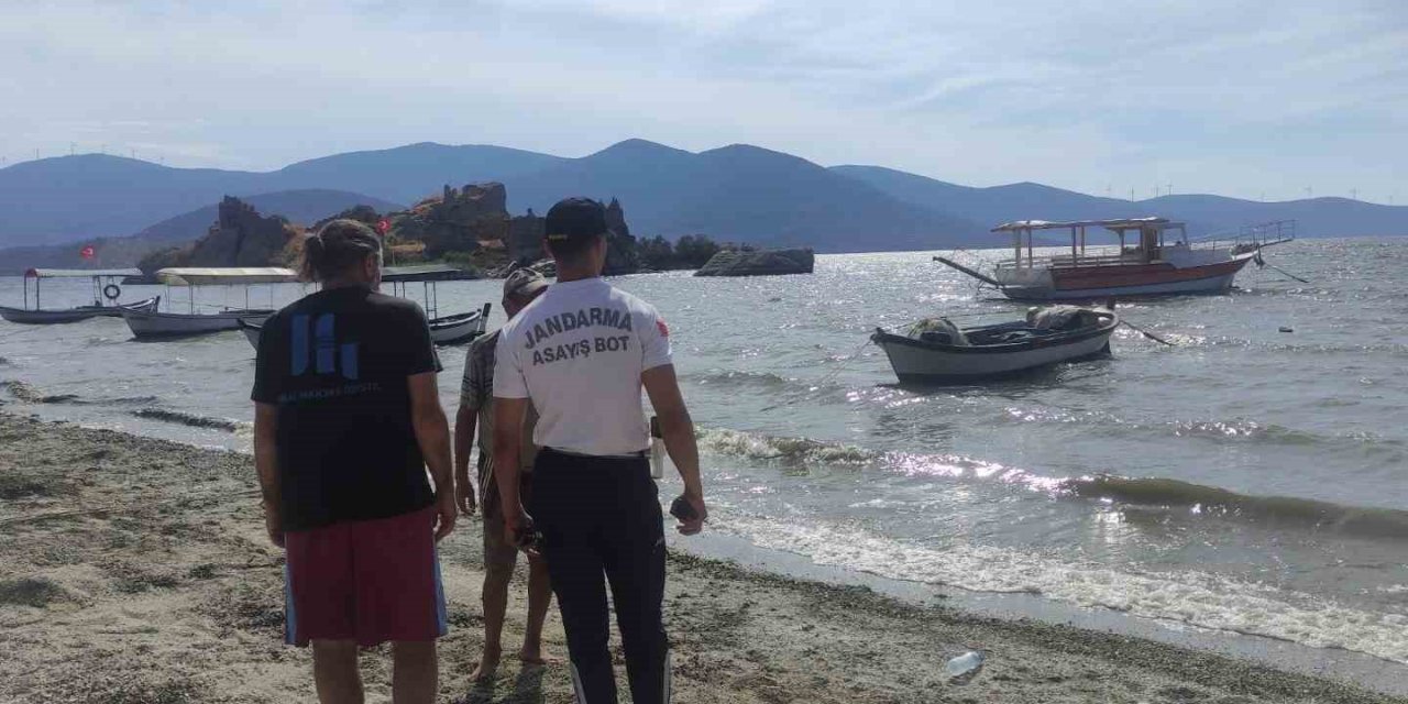Bafa Gölü’nde jandarmanın devriyesi sürüyor