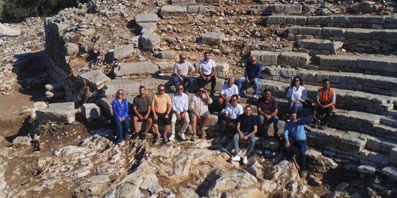 Amos Antik Kenti’nde tiyatro restorasyonu başlıyor