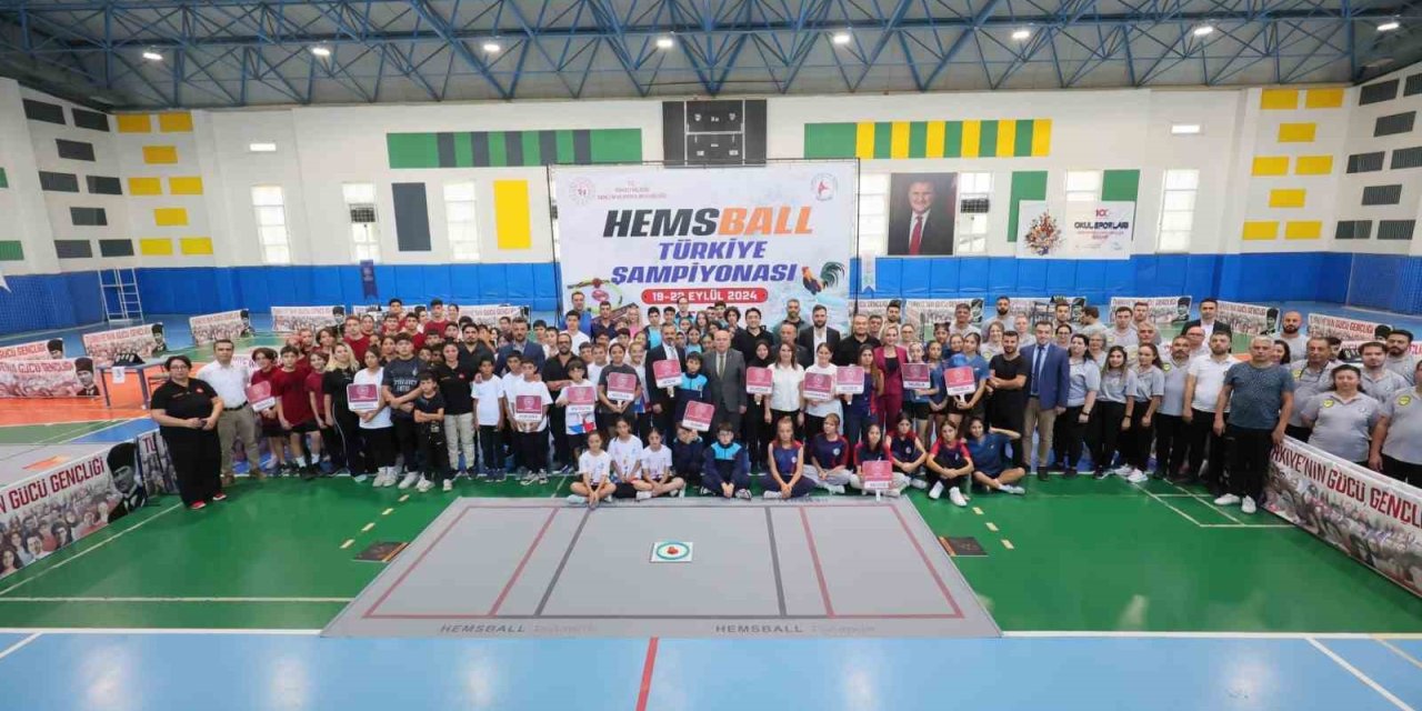 Denizli’de Hemsball Türkiye Şampiyonası heyecanı yaşandı