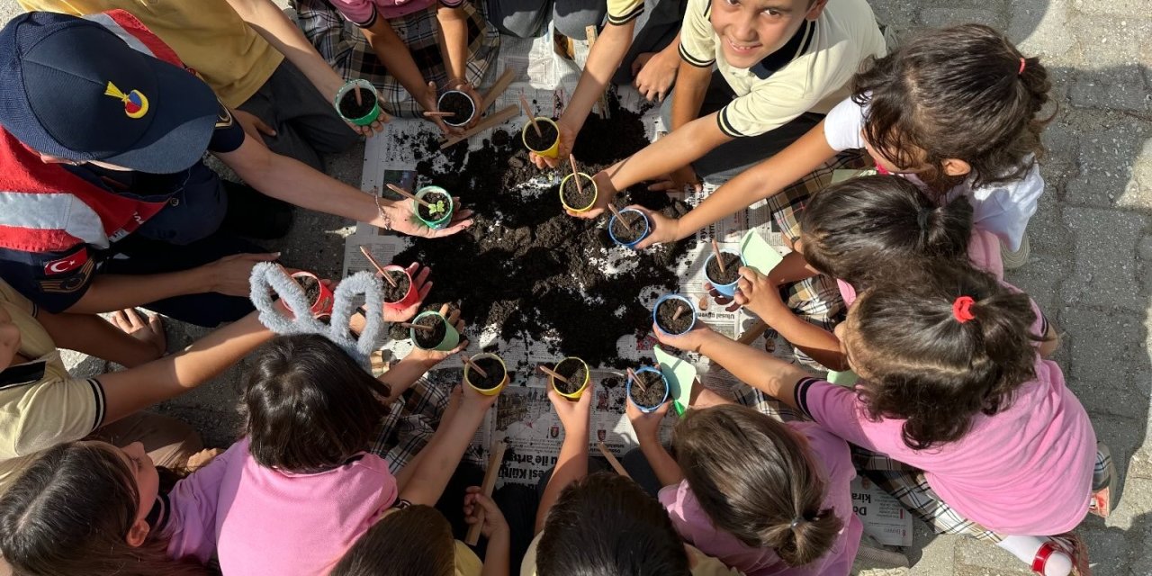 Aydın’da öğrencilere doğa ve hayvan sevgisi anlatıldı