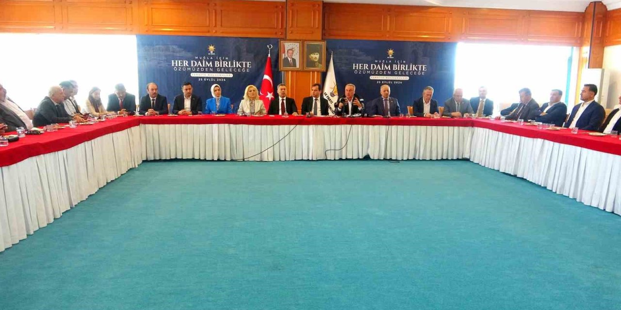 AK Parti’nin “Türkiye Buluşmaları” programı Muğla’da gerçekleştirildi