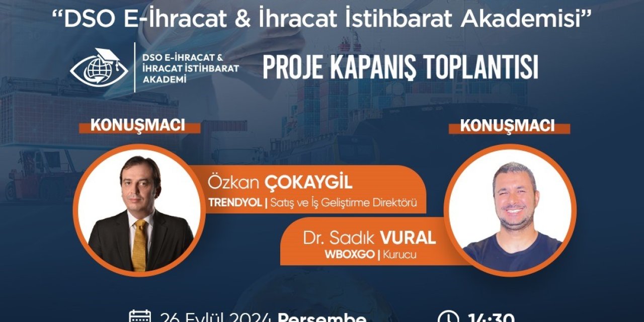 Yeni Nesil E-İhracat ve İhracat İstihbaratı DSO’da ele alınacak