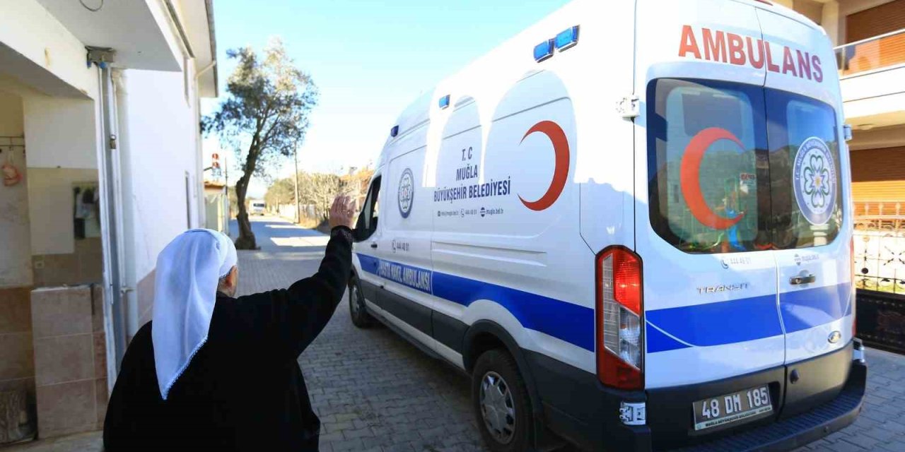 Büyükşehir Belediyesi 67 binden fazla hasta nakil hizmeti gerçekleştirdi