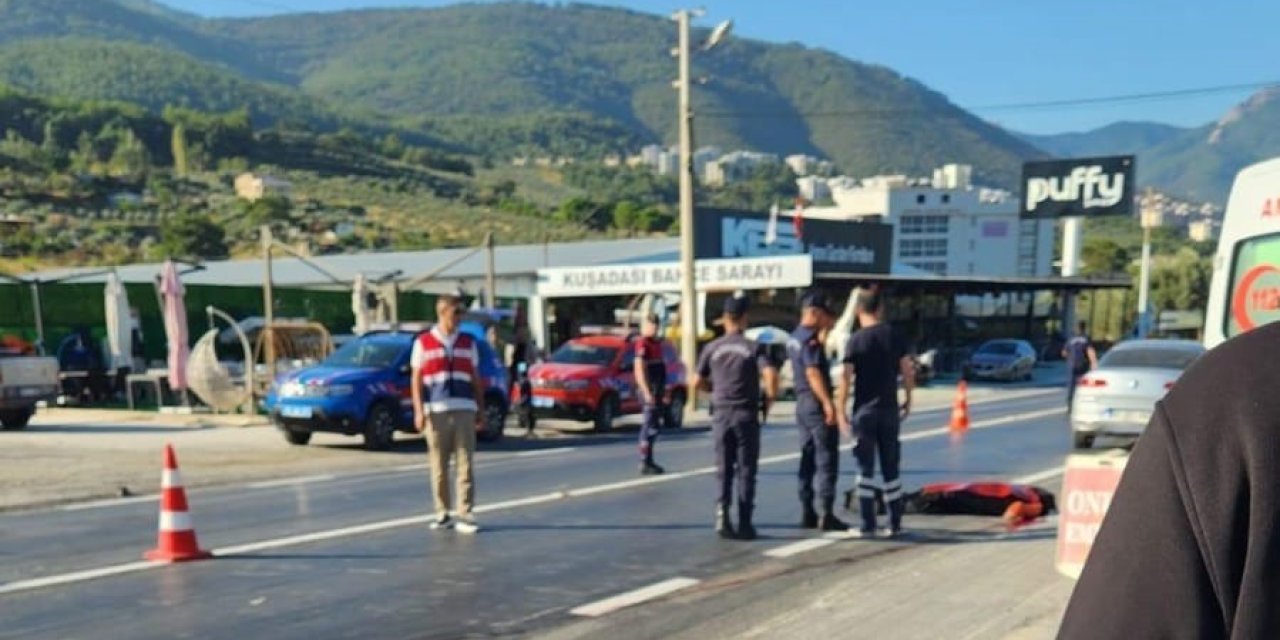 Feci kaza güvenlik kamerasına yansıdı