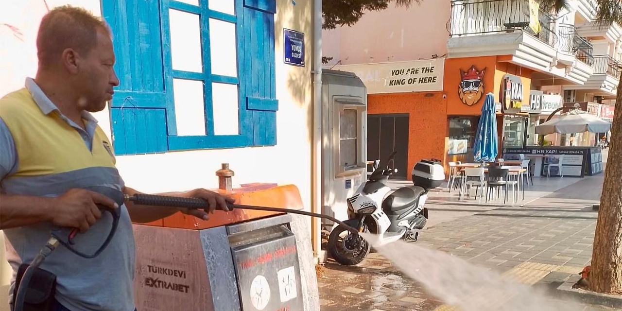 Didim’de temizlik çalışmaları ara vermeden devam ediyor