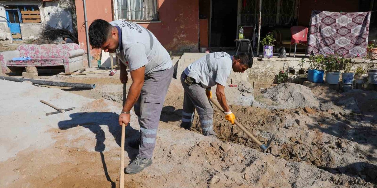 Mahallede 2 engelli şahsın yaşadığı sokağa öncelik verildi