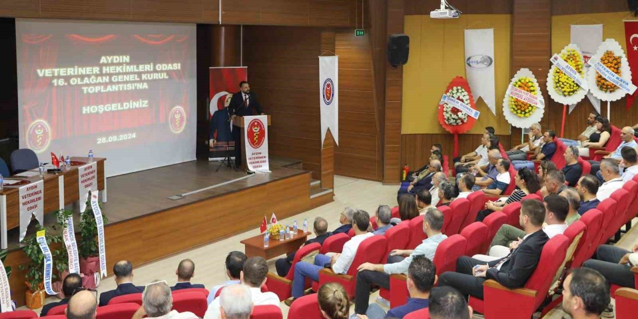 Aydın’da veteriner hekimler kongreye gitti