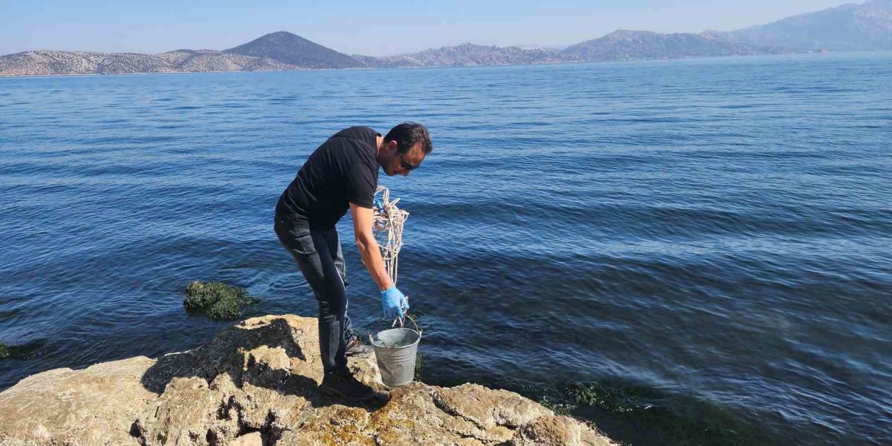 Aydın’da su ürünlerinin korunması için numuneler alındı