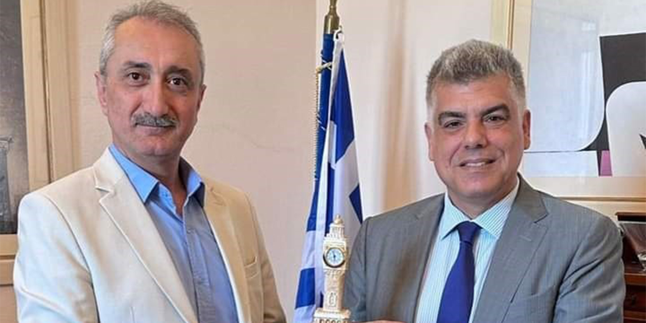 Güzelkasap'tan Yunanistan İzmir Başkonsolosu Konstas'a hoş geldiniz ziyareti