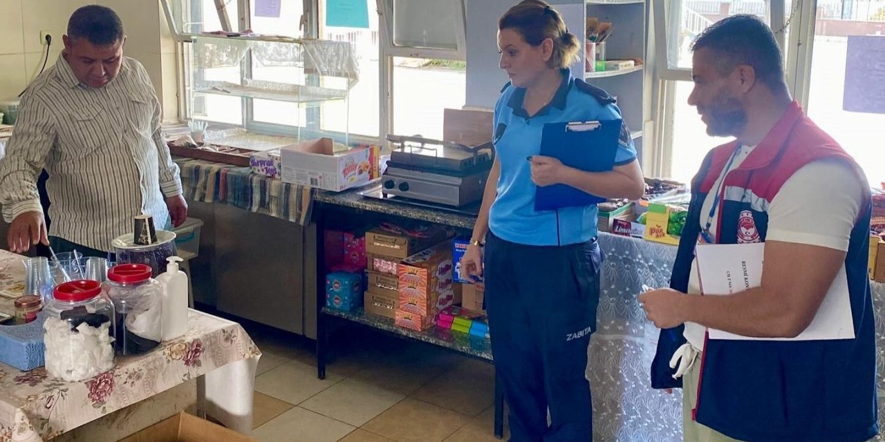 Germencik’te okul kantinlerinde gıda güvenliği denetimi