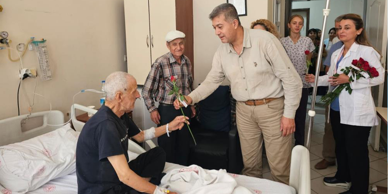 Aydın Atatürk Devlet Hastanesi yönetimi yaşlıları unutmadı