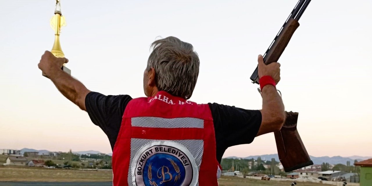 Bozkurtlu atıcı Konya’da şampiyon oldu