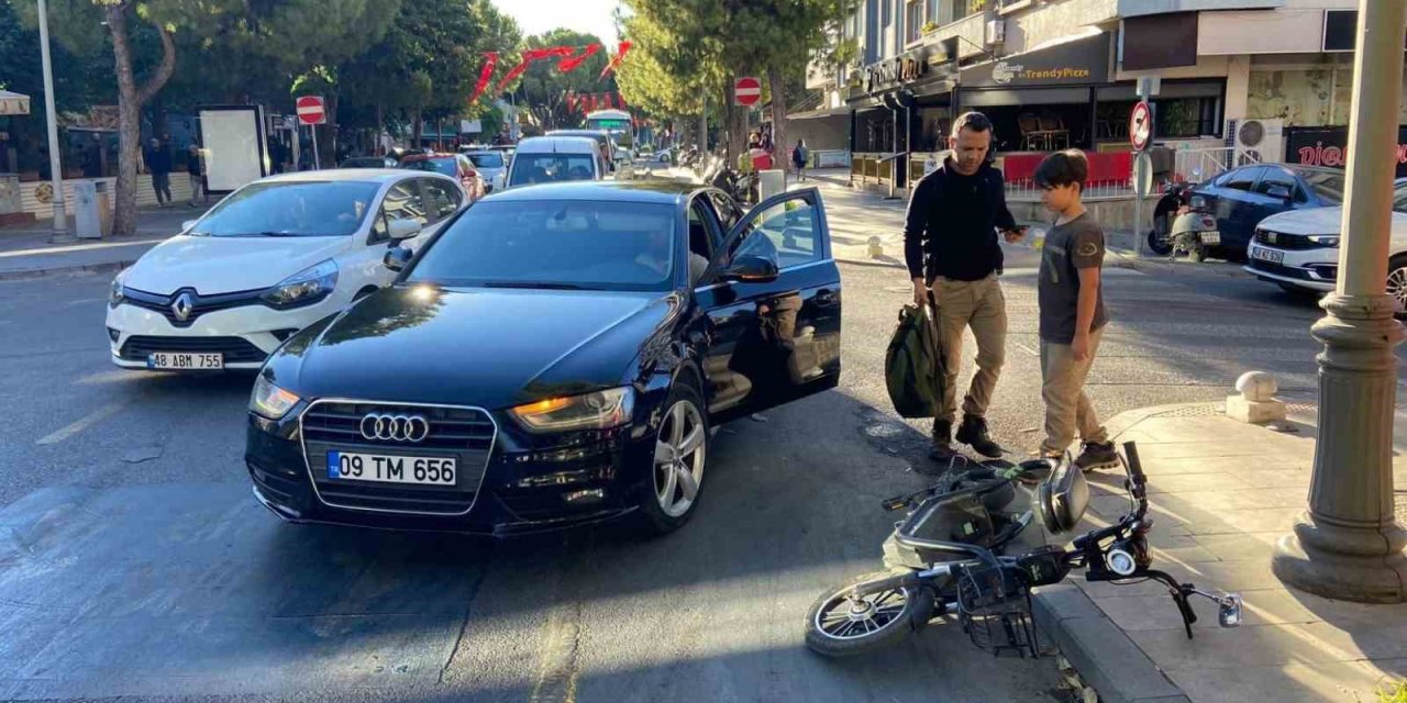 Menteşe’de trafik kazası: 1 yaralı