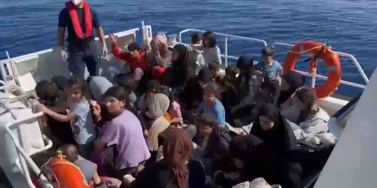 Bodrum’da 93 düzensiz göçmen yakalandı: 3 gözaltı