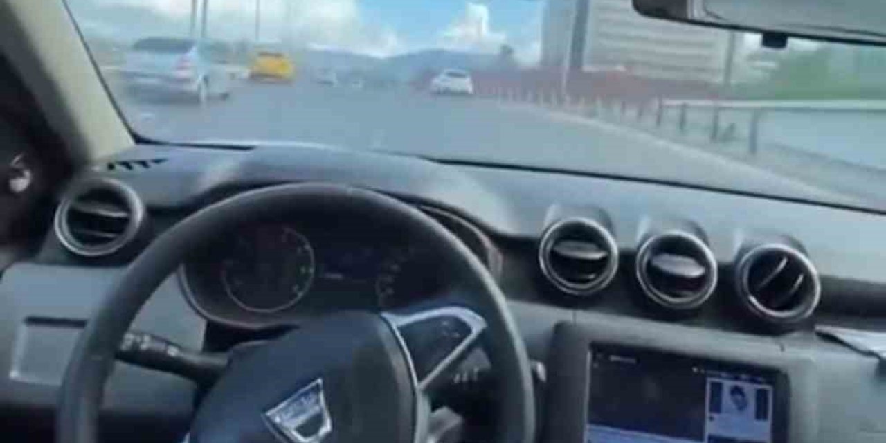 Trafik magandası diziyle makas attı, o anları paylaştı