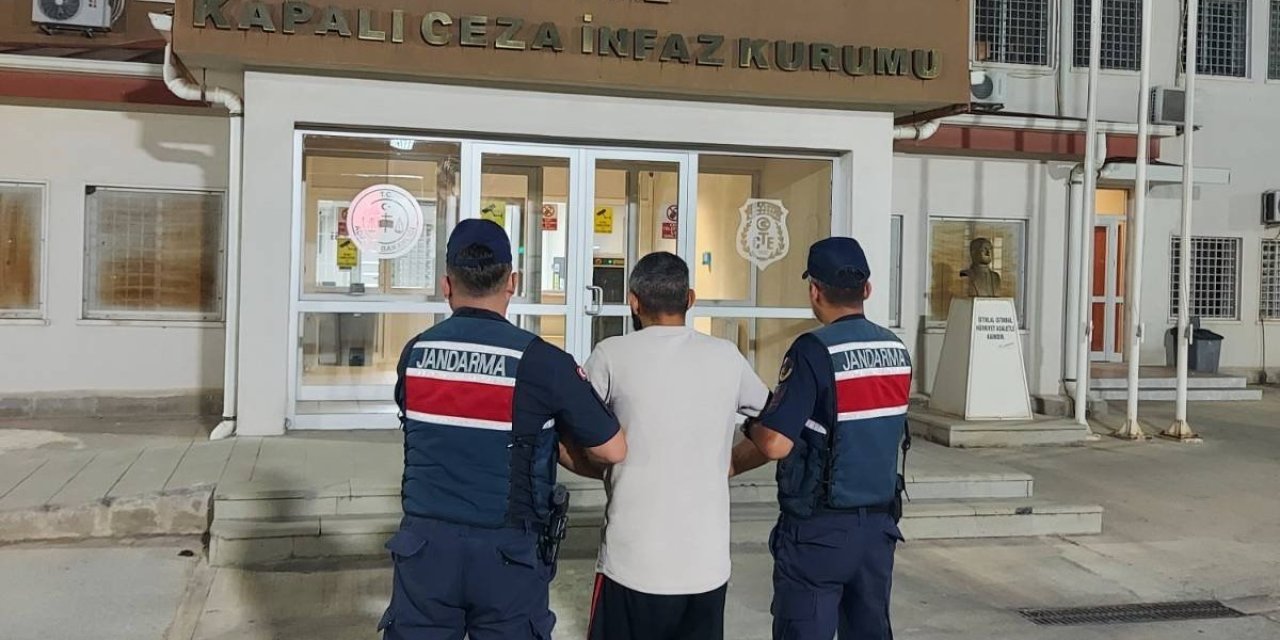 Jandarma 9 suçtan 24 yıl ile aranan şahsı yakaladı