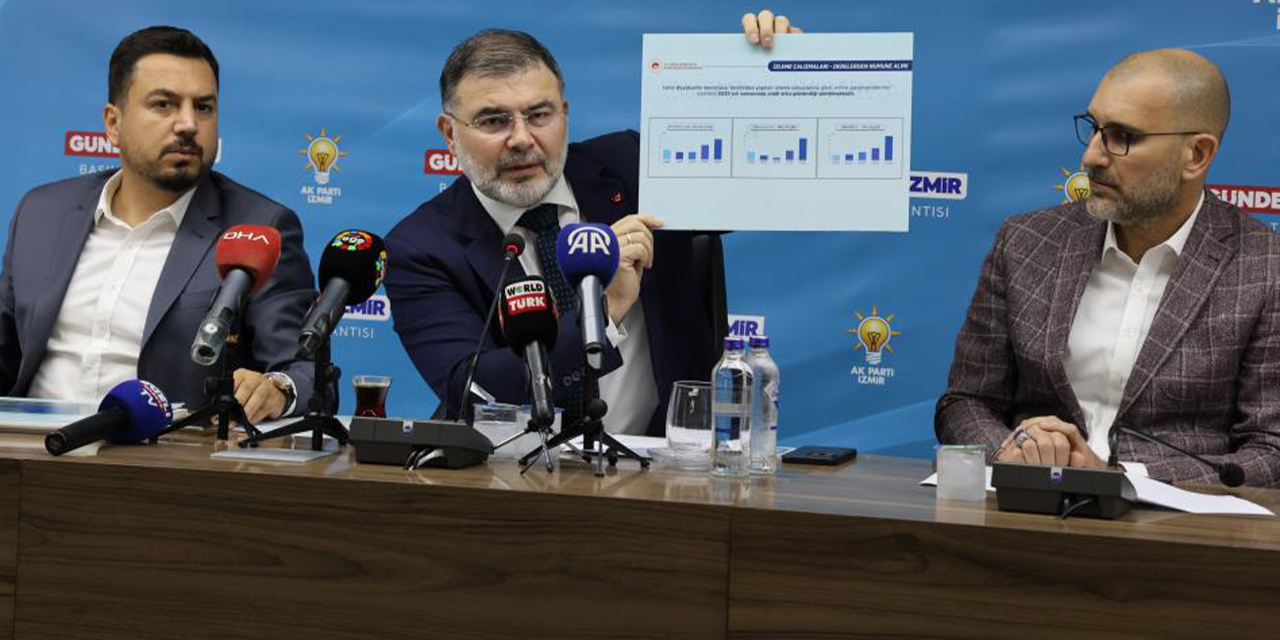 AK Parti İzmir İl Başkanı Saygılı: “Başarısız yönetim İzmir Körfezi’ni adeta bir zehir çukuruna çevirdi"