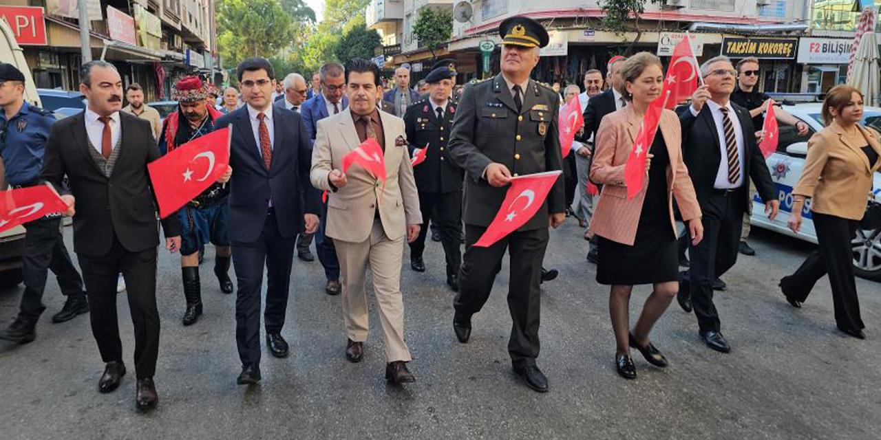 Atatürk’ün Nazilli’ye gelişinin 87. yıldönümü coşkuyla kutlandı