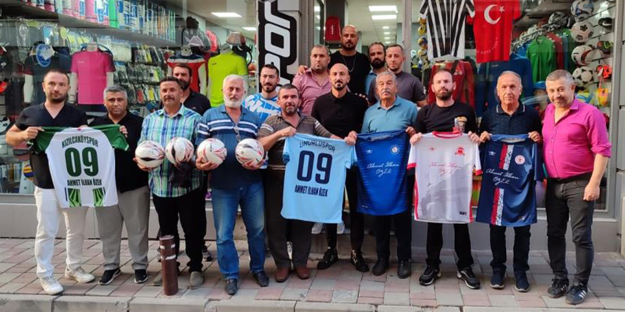 Aydınlı futbolcudan amatör kulüplere can suyu