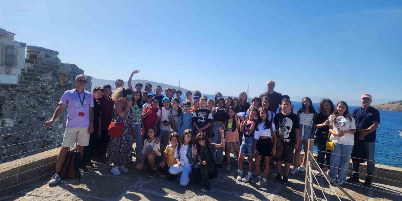 Köyceğizli öğrenciler Bodrum ve Yatağan’ı keşfe çıktı