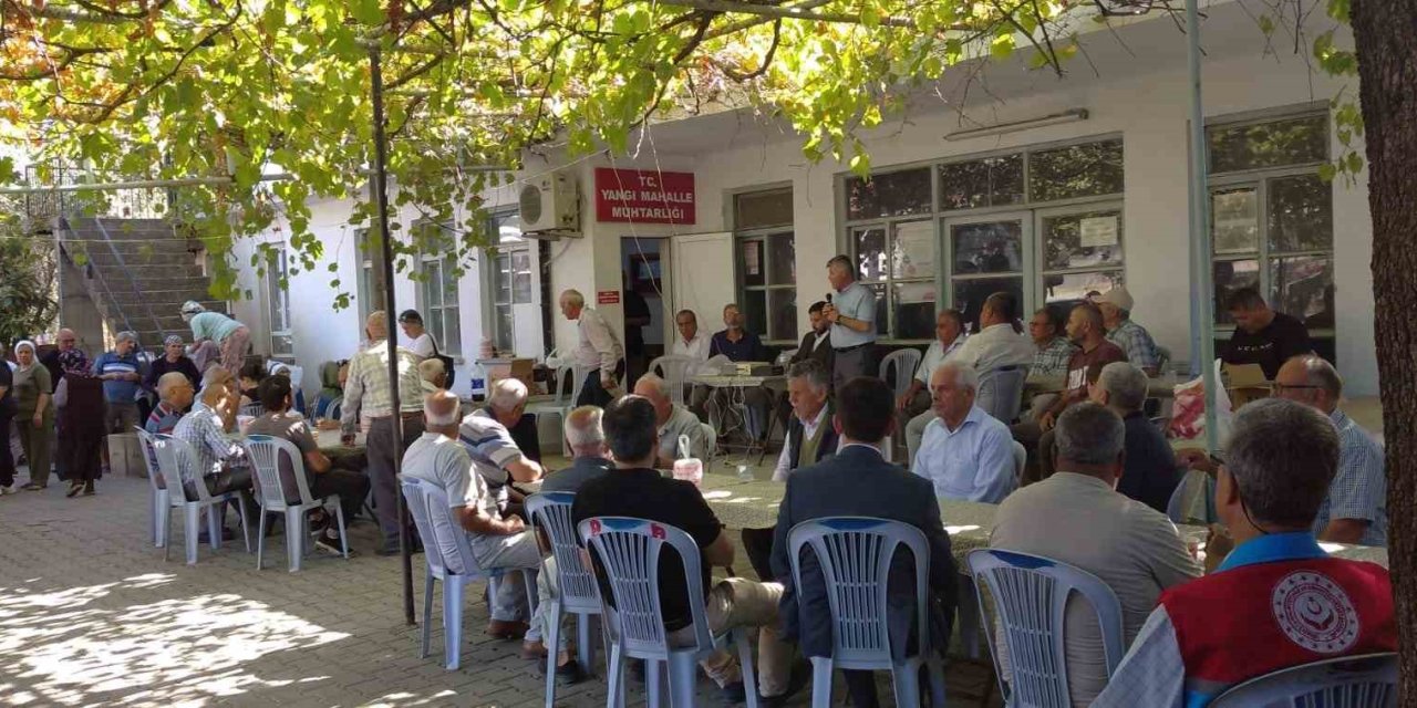 Köyceğiz’de yağmur duası yapıldı