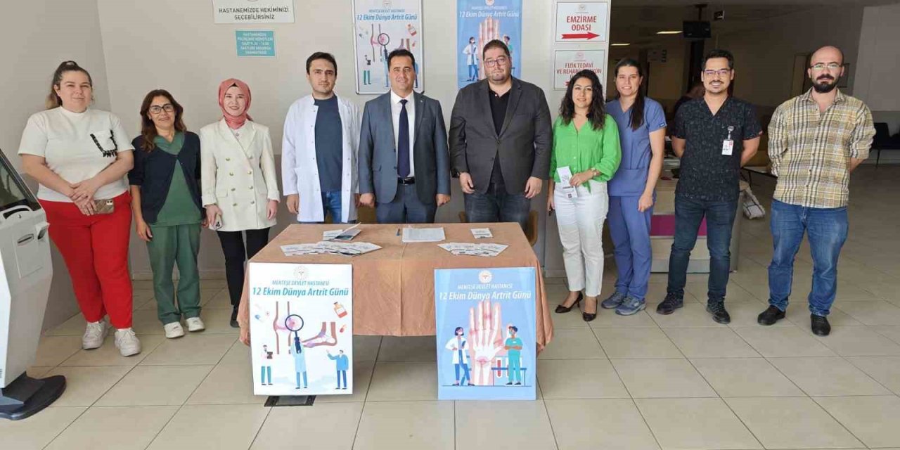 Menteşe Devlet Hastanesi’nden vatandaşlara ’artrit’ bilgilendirmesi