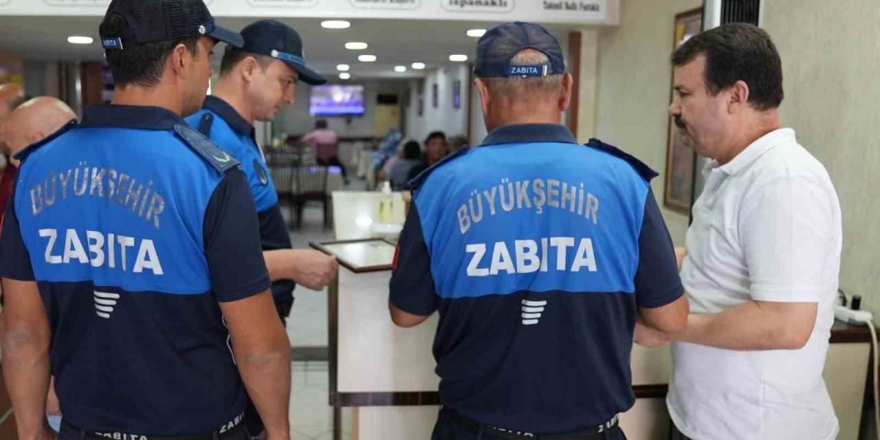 Denizli Büyükşehir zabıtası gıda denetimlerini sürdürüyor