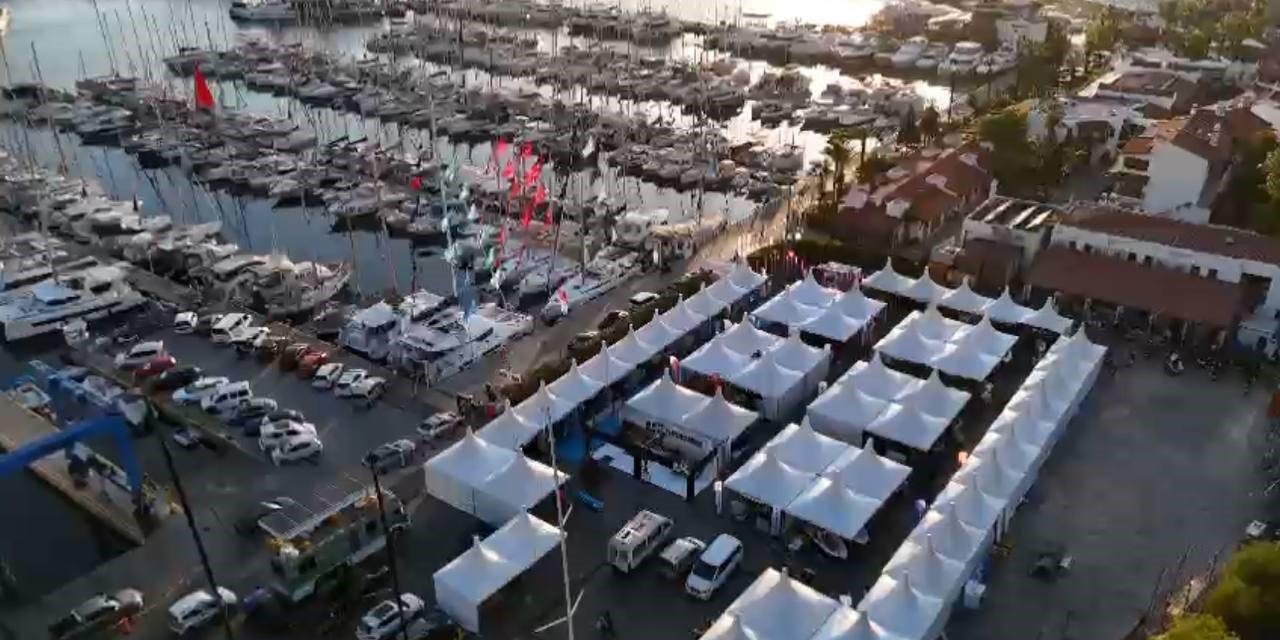 Marmaris Boat Show’da denizcilik sektörünün önde gelen firmaları bir araya geldi