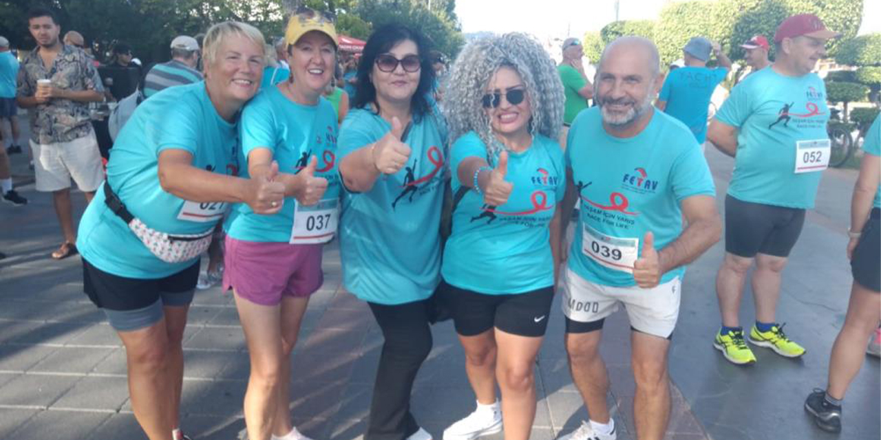 "Yaşam İçin Yarış" koşusu yapıldı