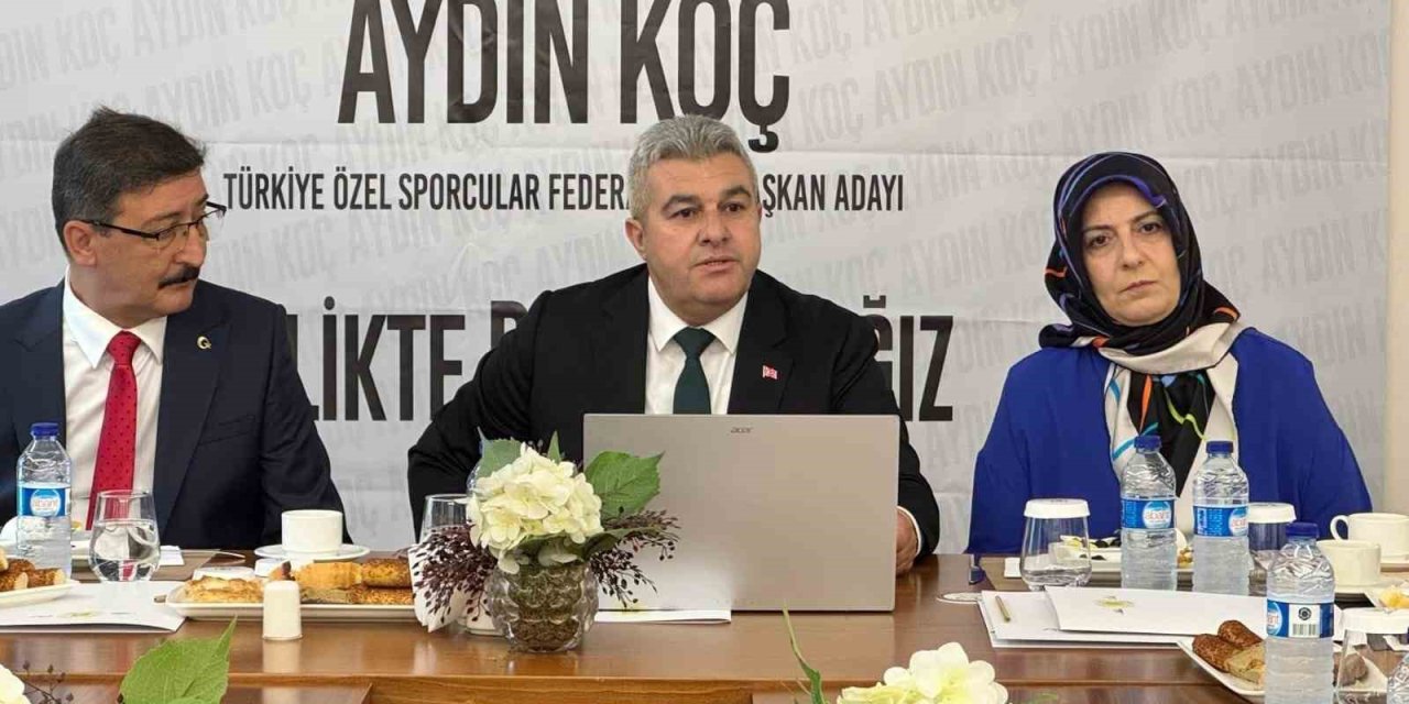 Aydın Koç, TÖSSFED başkanlığına adaylığını açıkladı