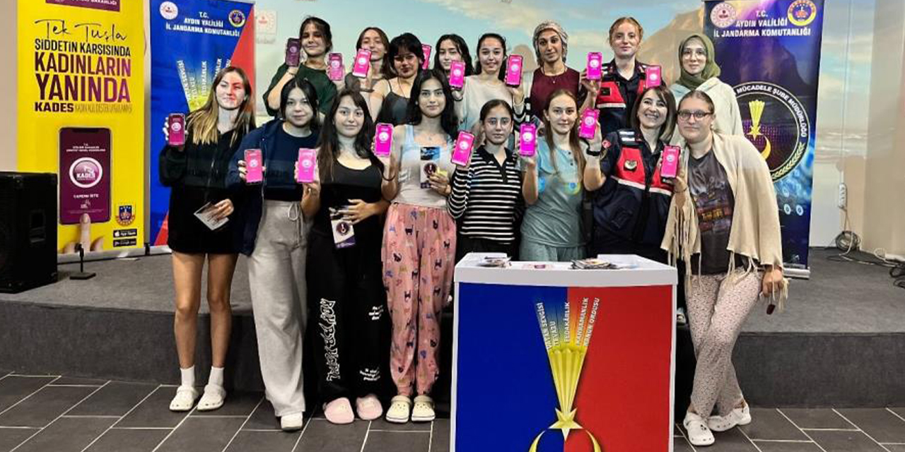 Öğrenci yurdunda KADES konferansı