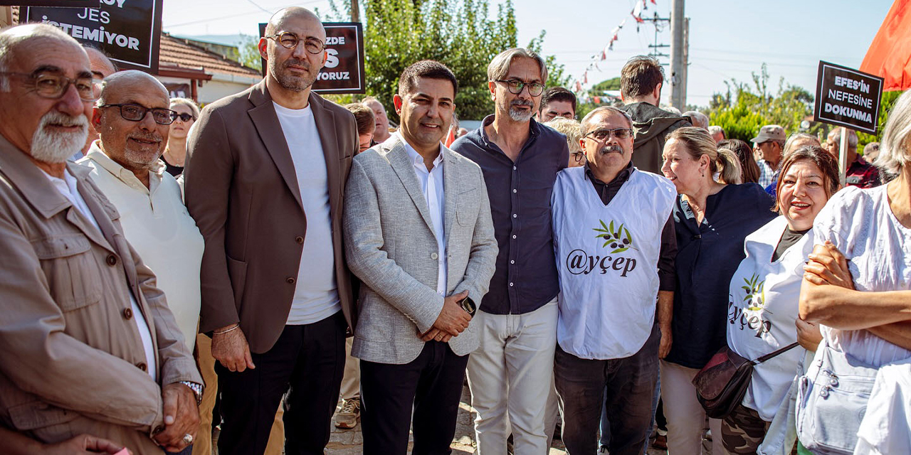 Başkan Ömer Günel’den JES’e karşı direnen köylülere destek!