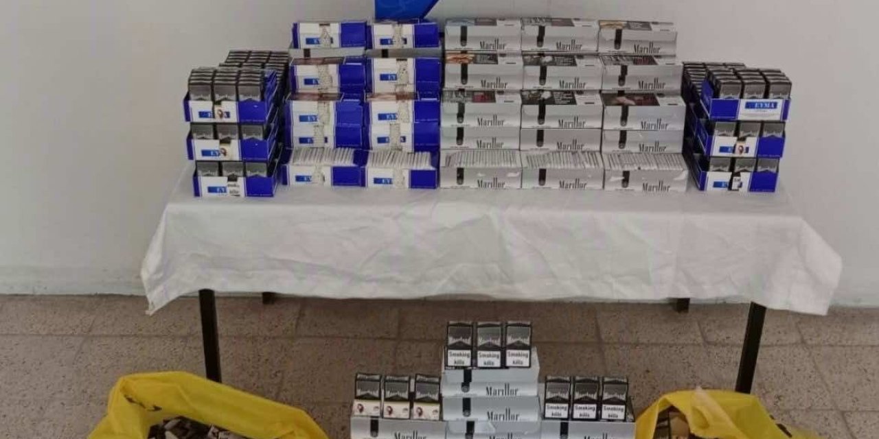 Germencik’te kaçak sigara operasyonu: 1 gözaltı