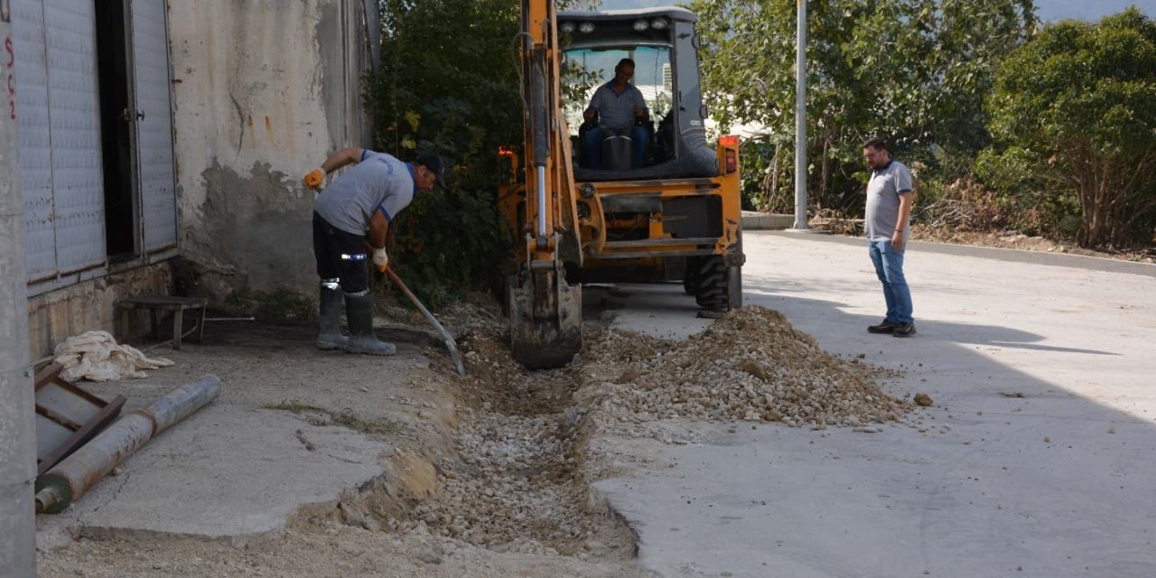 Babadağ Sanayi Bölgesinde Altyapı ve Yol Çalışmaları