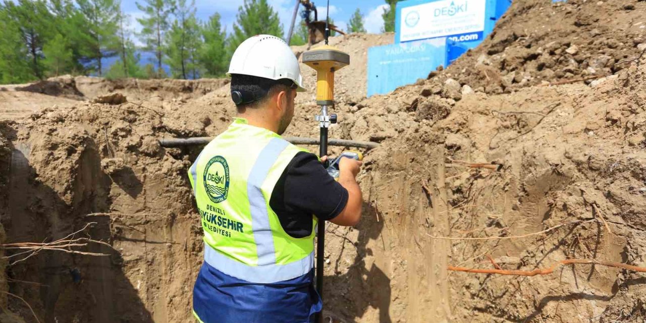 DESKİ’ den Acıpayam Yukarı Gölcük’ün su sorununa kalıcı çözüm