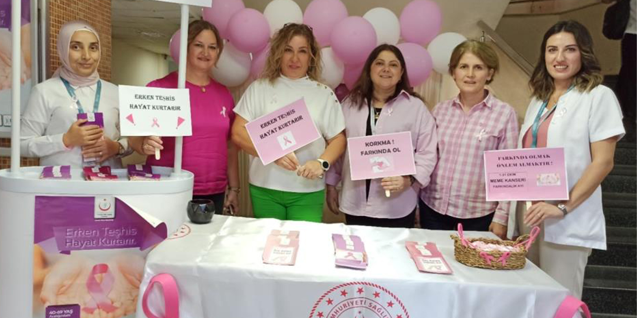 Aydın Devlet Hastanesi meme kanserine dikkat çekti