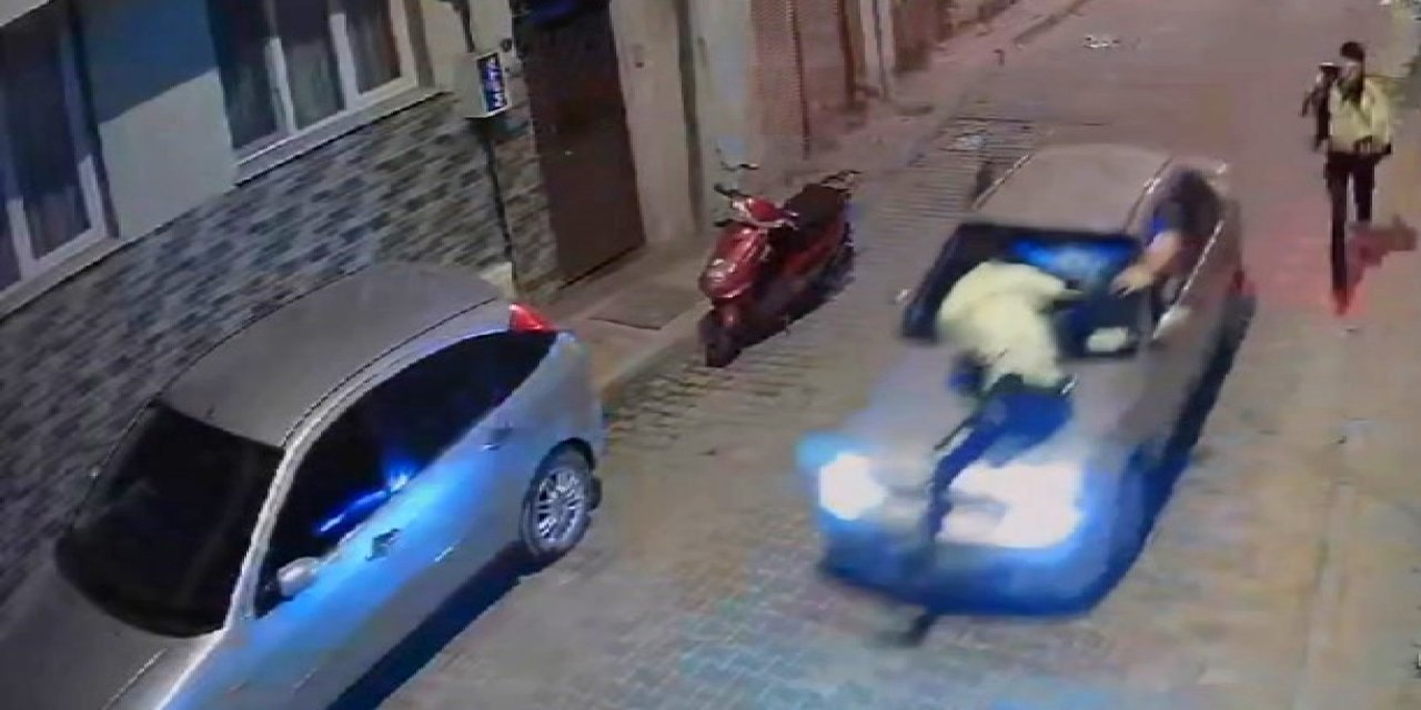 Polisi kaputta sürükleyen sürücü tutuklandı