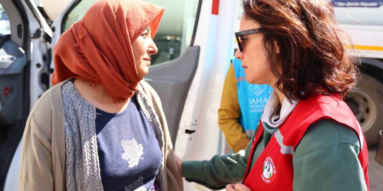 Muğlalı başkanlar yangın bölgesinde