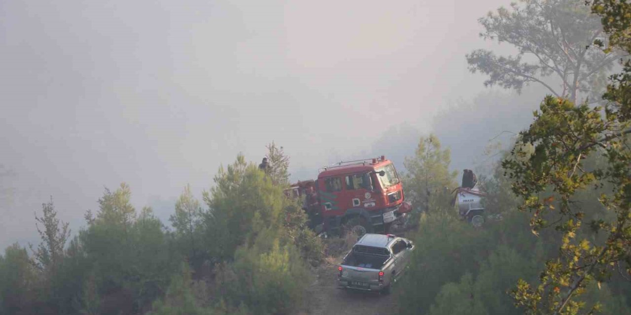 Dalaman’daki orman yangını kontrol altına alındı