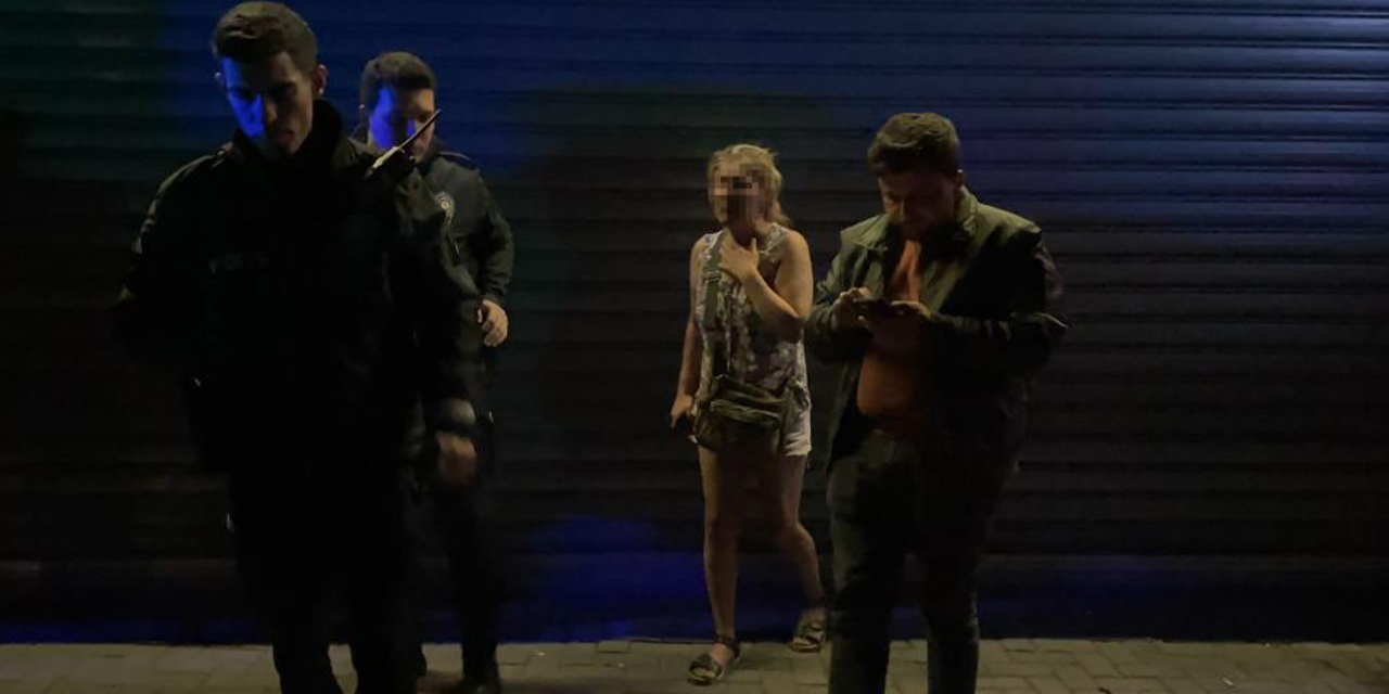 Kaçırıldığını iddia eden kadın polisi harekete geçirdi