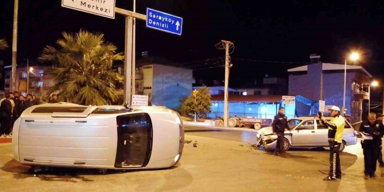 Buharkent’te korkutan kaza