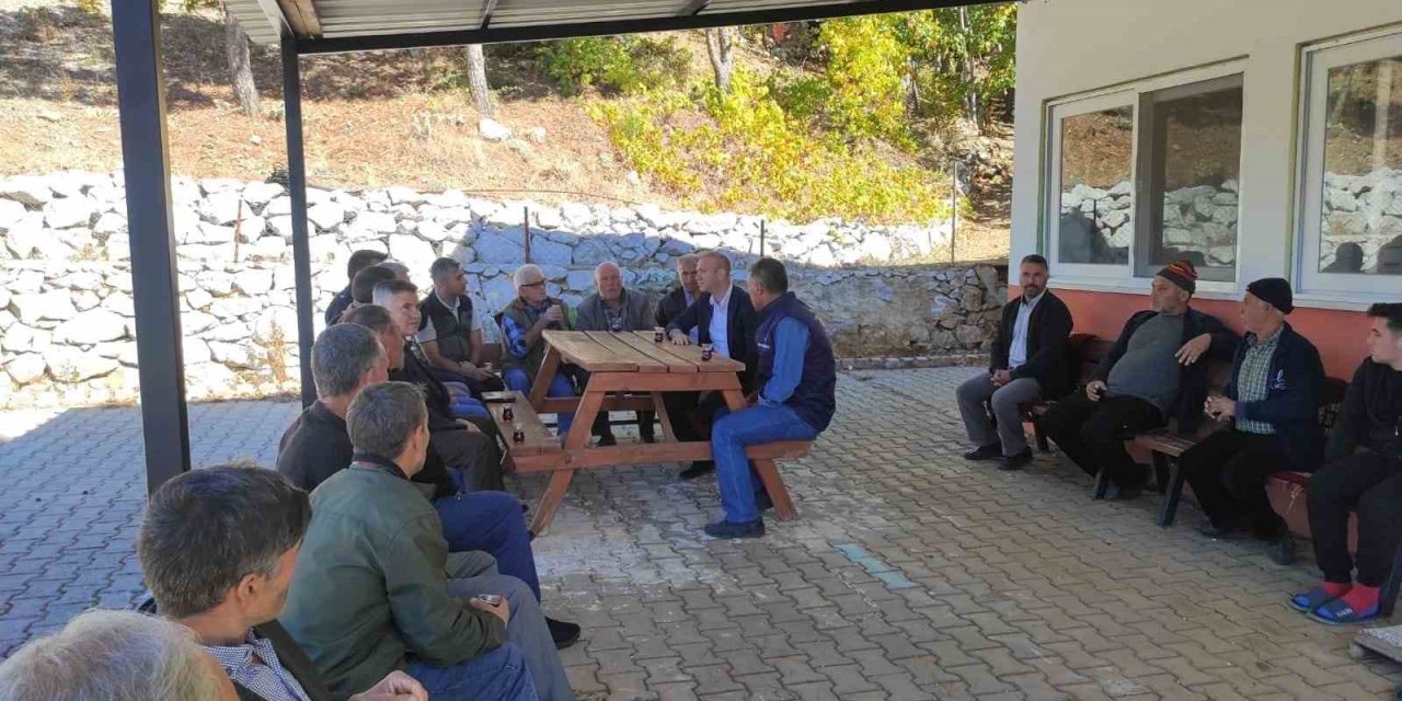 Köyceğiz Kaymakamı Maslak, vatandaşlarla buluştu